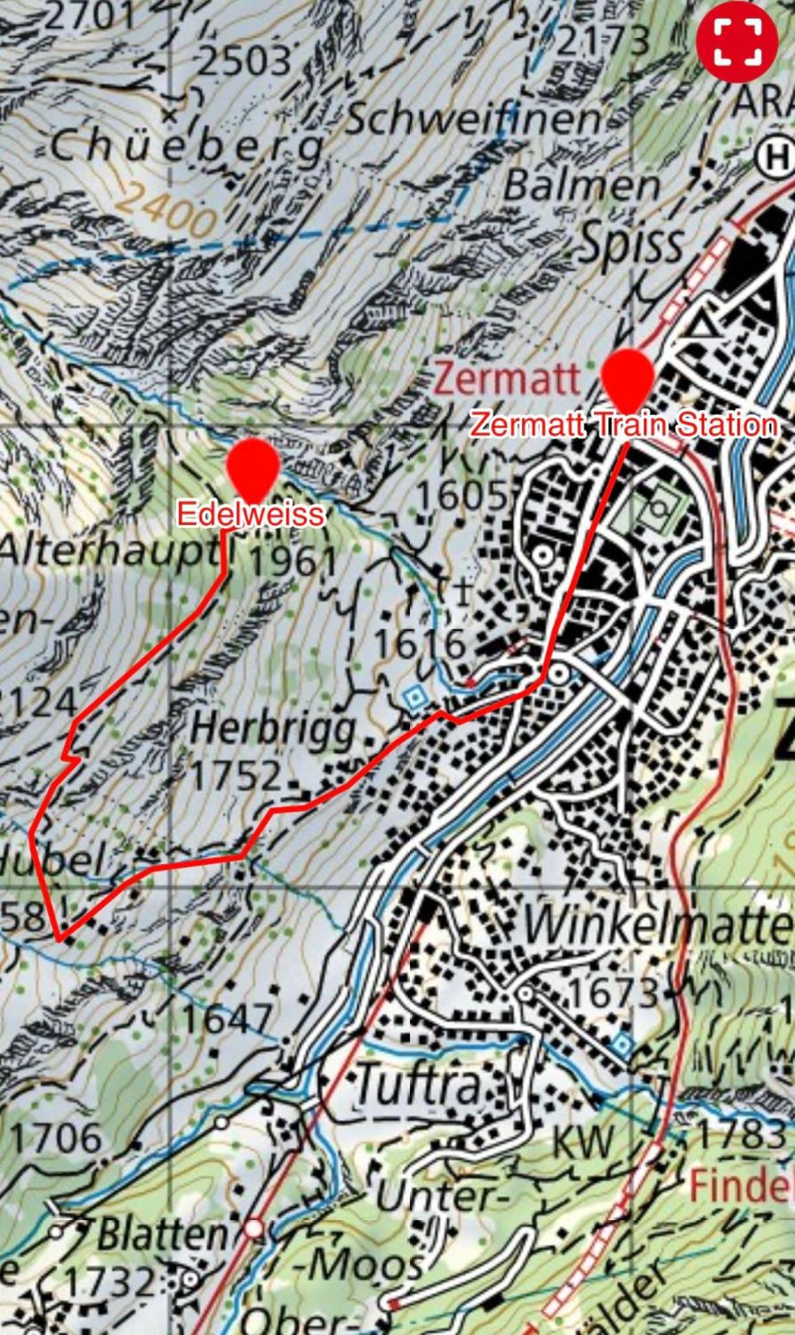 Edelweiss Mountain Guest House - 1 Hour Hike Up From Zermatt Station - On Hiking Trail - No Transport Exterior foto